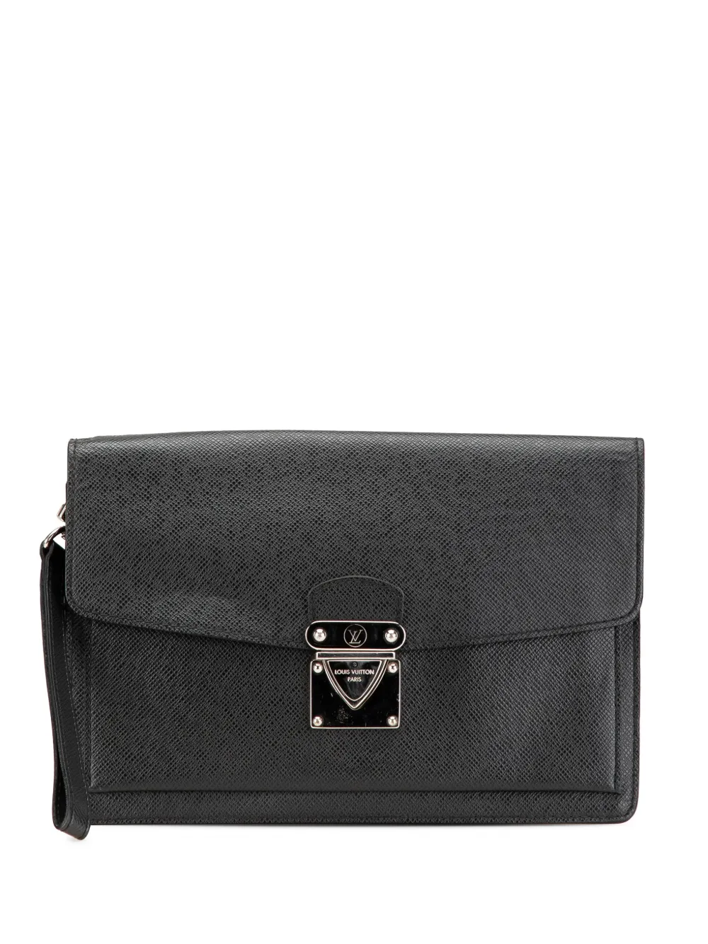 Louis Vuitton Pre-Owned 2009 タイガ ベライア クラッチバッグ - ブラック Louis Vuitton Pre-Owned 2009 タイガ ベライア クラッチバッグ - ブラック