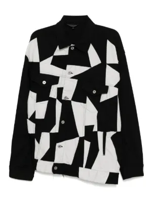 Black Comme Des Garçons コットンポプリン シャツ | ホワイト
