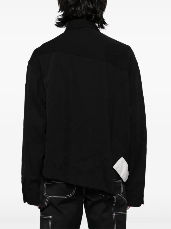 Black Comme Des Garçons パッチワーク ジャケット | ブラック