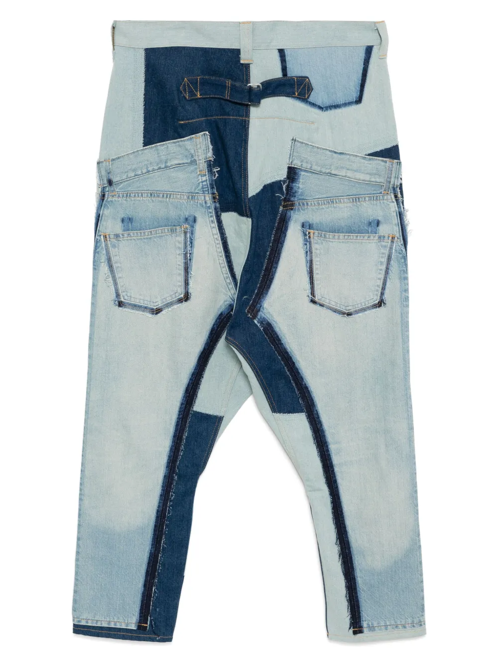 Junya Watanabe MAN jeans con diseño patchwork | Jeans tapered | Image 2