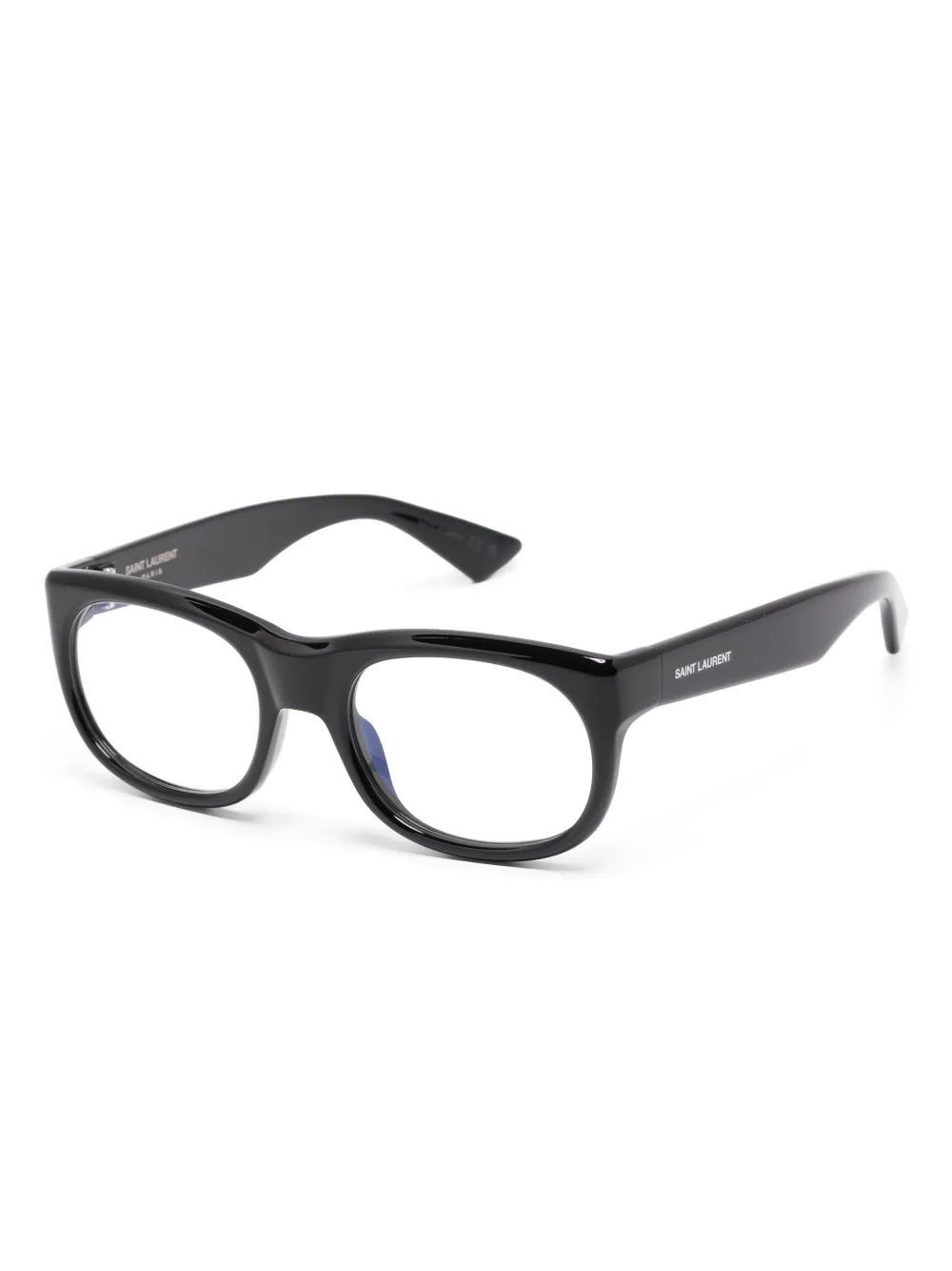 Saint Laurent Eyewear Bril met rechthoekig montuur Zwart
