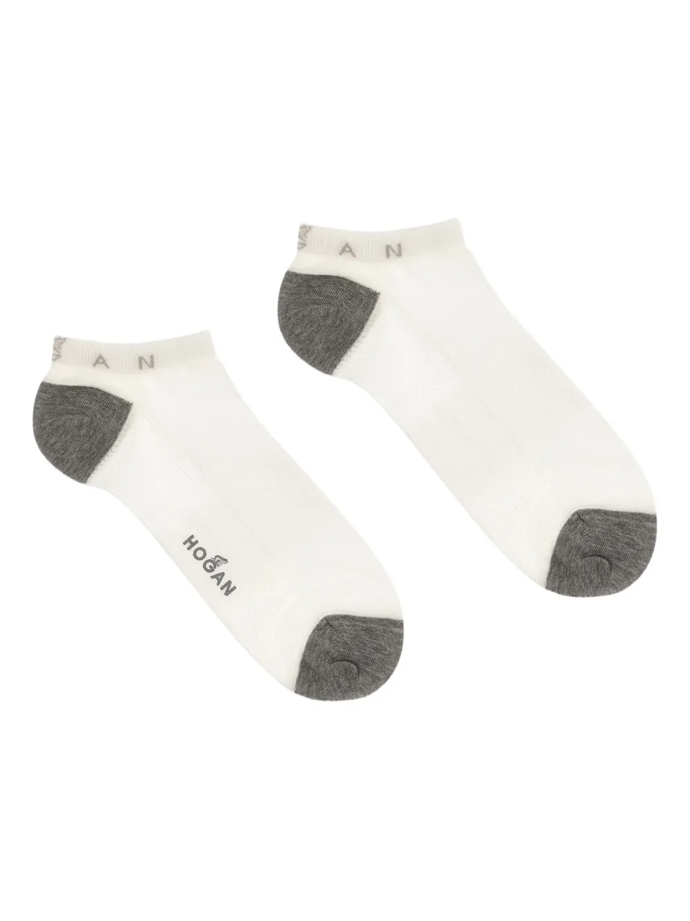 Hogan contrasting-panels ankle socks | blanco | Image 1