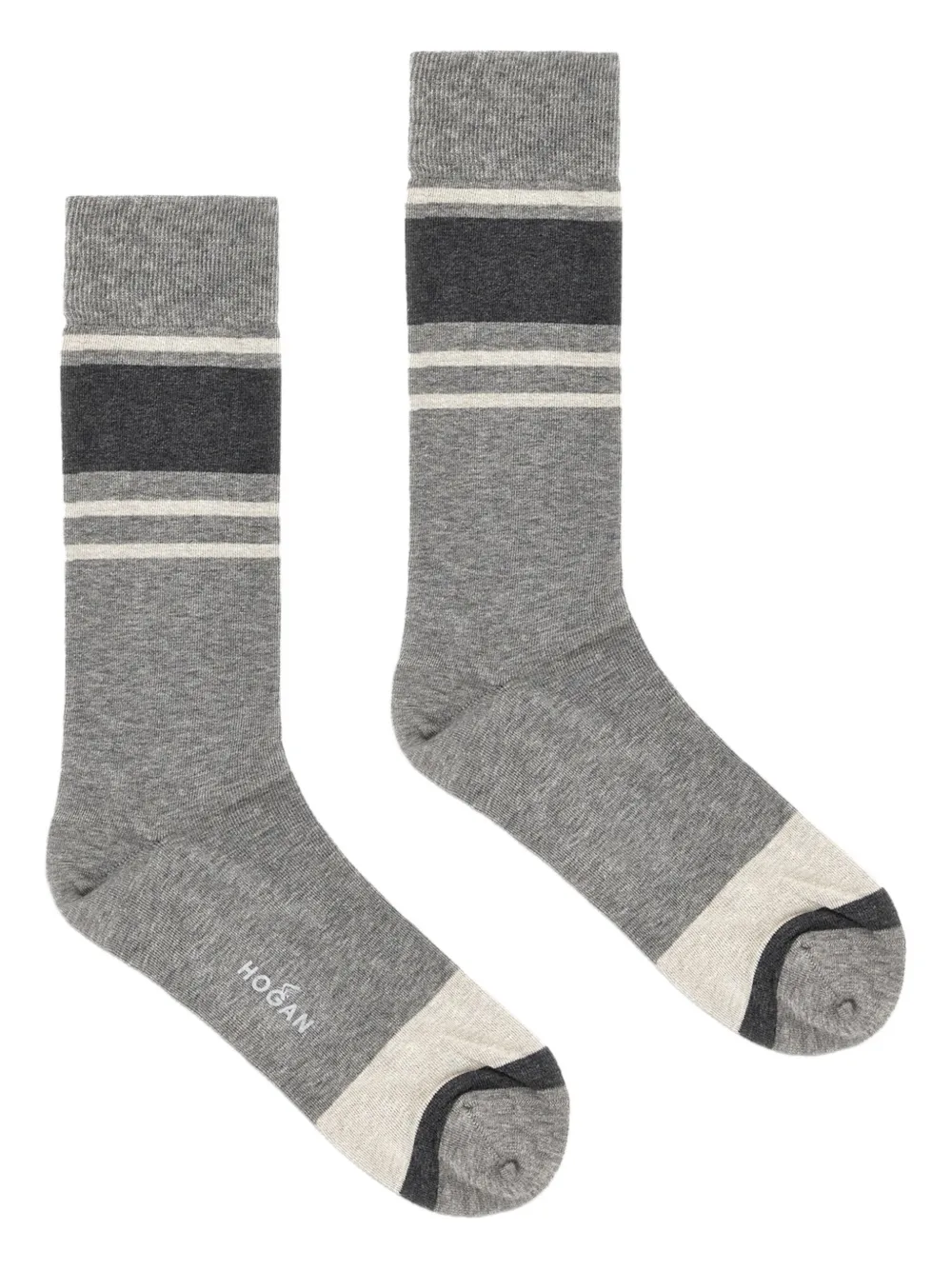 Hogan striped socks | Grey | Image 1
