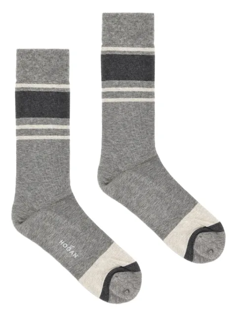 Hogan striped socks