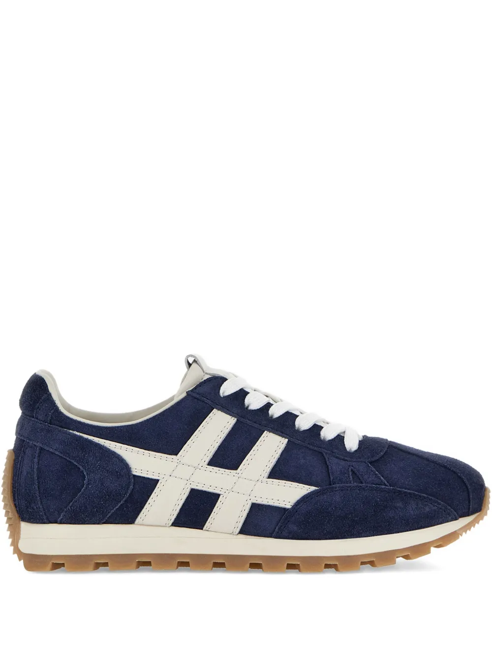 Hogan baskets 86ER en daim | bleu | Image 1