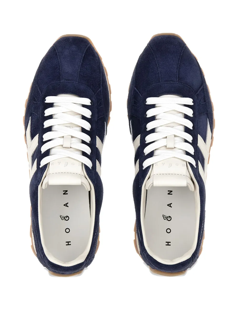 Hogan 86ER suède sneakers Blauw