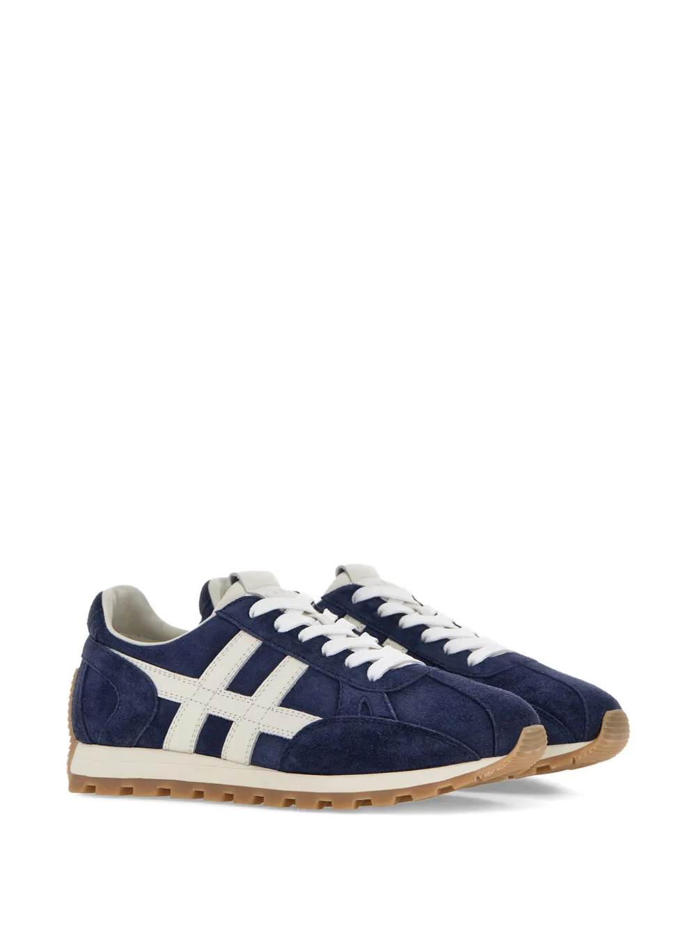 Hogan baskets 86ER en daim | baskets basses | Image 2