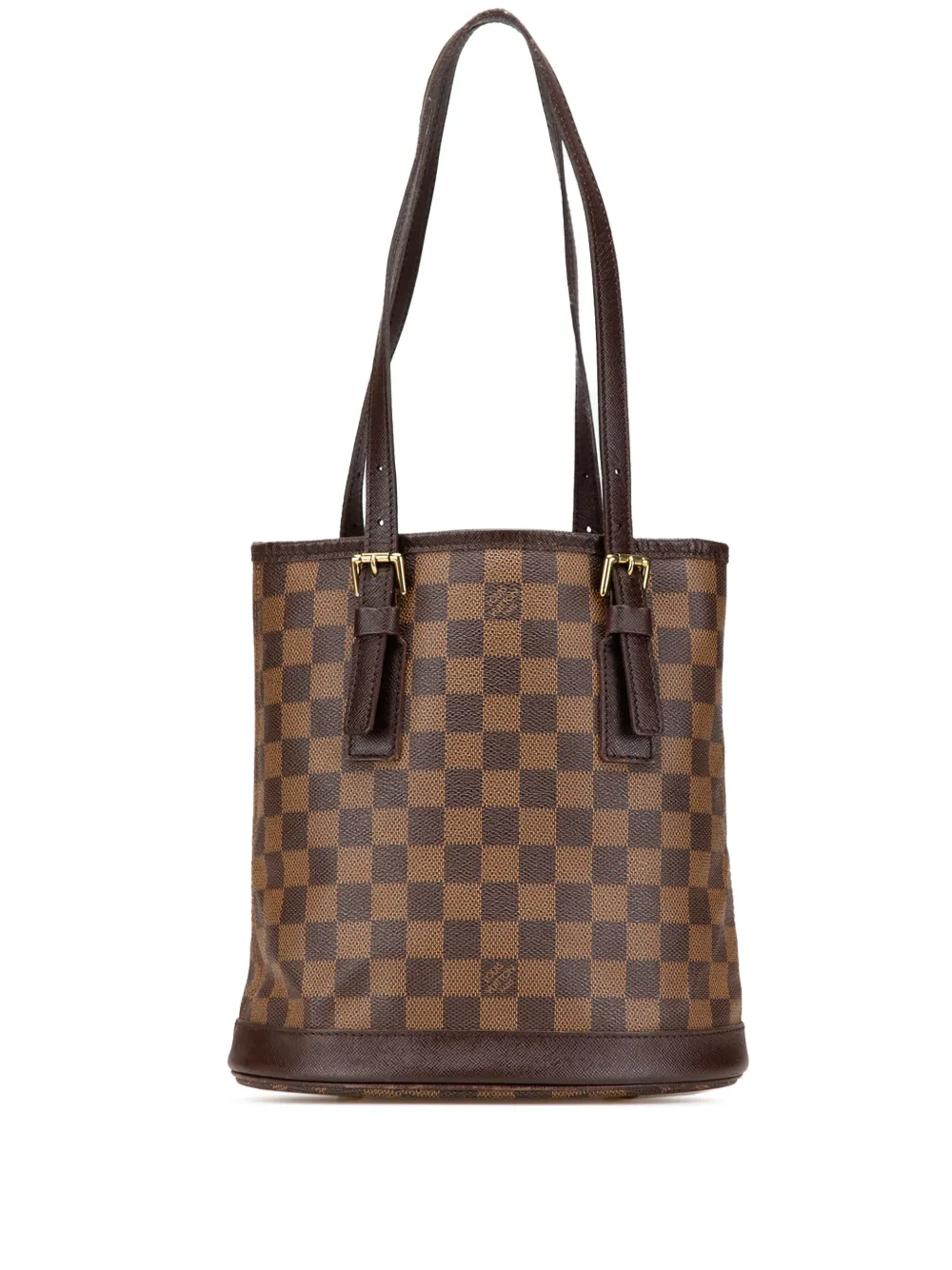 Louis Vuitton Pre-Owned 1998 ダミエ エベヌ マレ バケットバッグ - ブラウン Louis Vuitton Pre-Owned 1998 ダミエ エベヌ マレ バケットバッグ - ブラウン