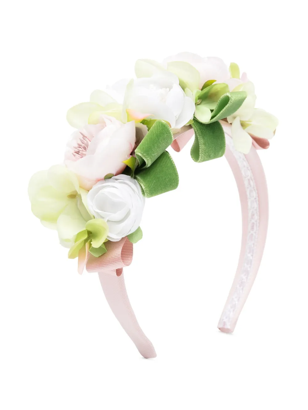 Colorichiari Kids' Floral-appliqué Headband