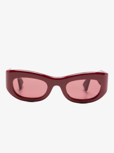 Gucci Eyewear logo-lettering sunglasses