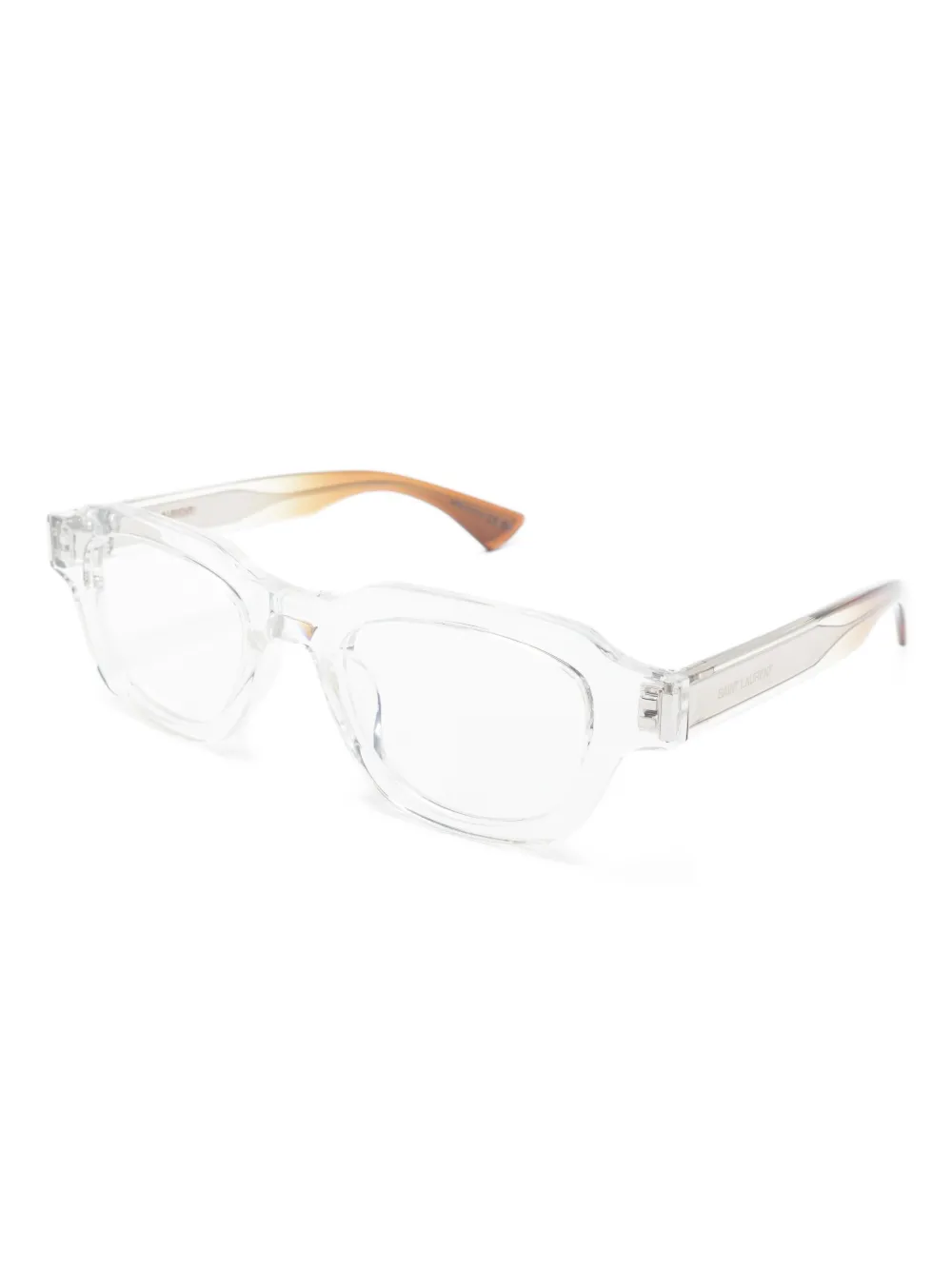 Saint Laurent Eyewear SL 791 rectangle-frame glasses Wit