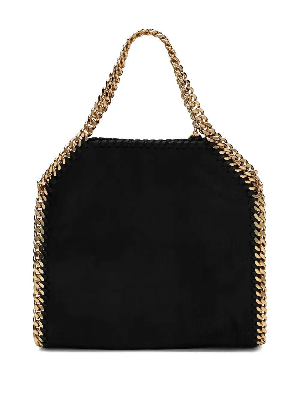 Stella McCartney Shopper met logobedel Zwart