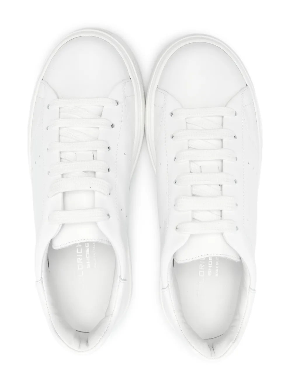 Colorichiari leather sneakers White