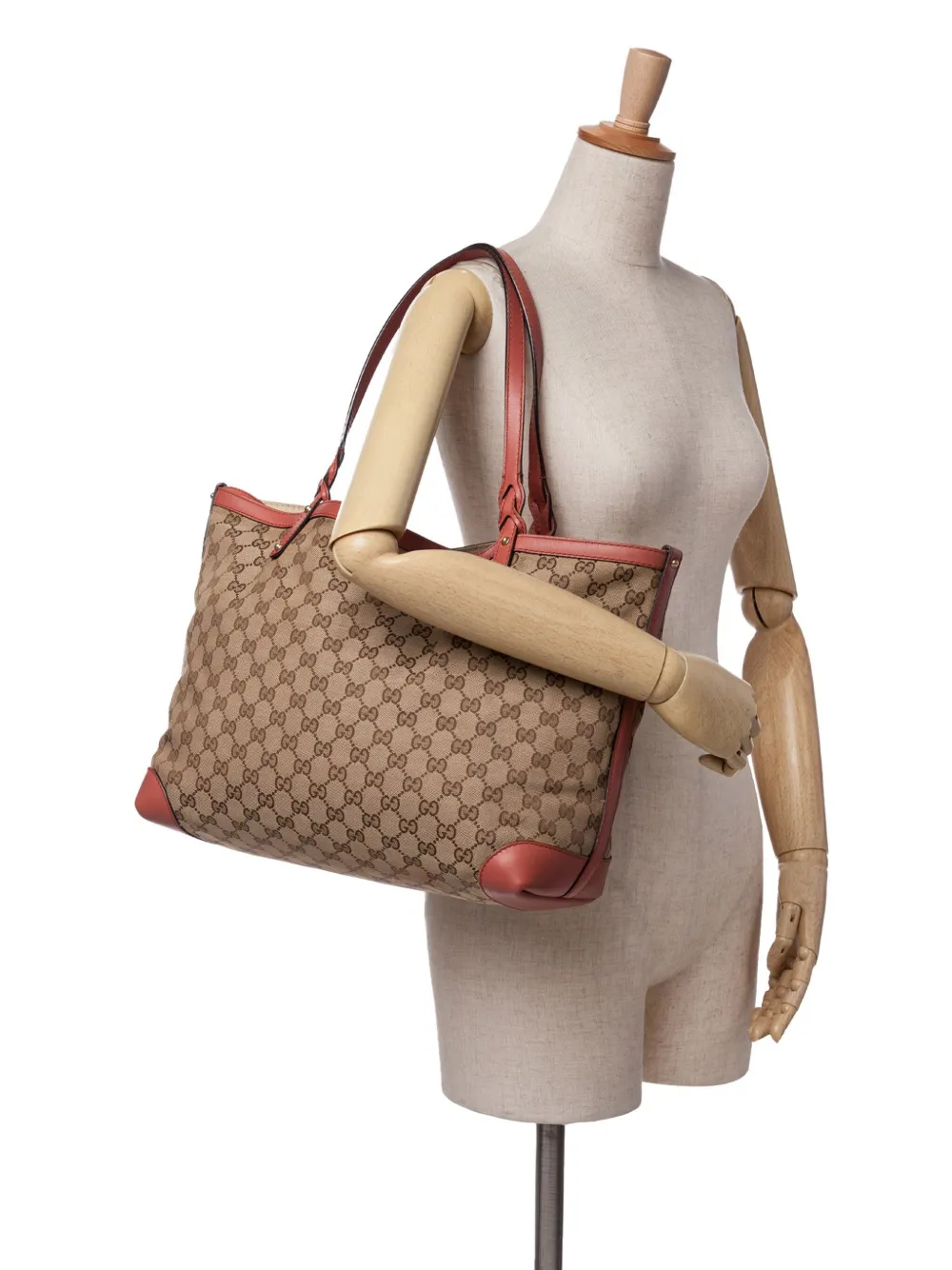 Gucci Pre-Owned Borsa tote Craft in tela GG 2000-2015 | Image 7