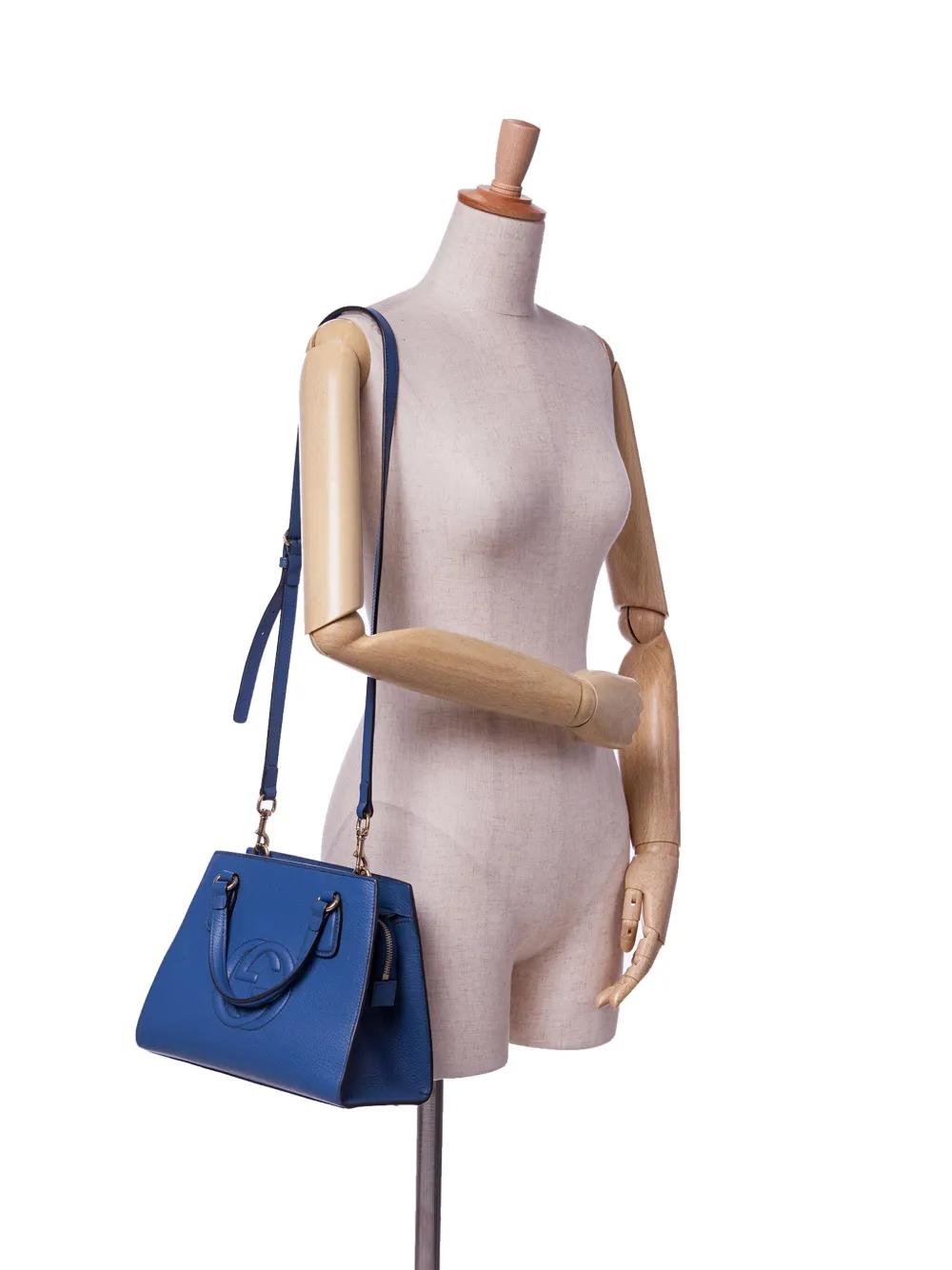 Gucci Pre-Owned Borsa tote Dollar Calf Soho Convertible media con manico 2016-2024 | Image 7