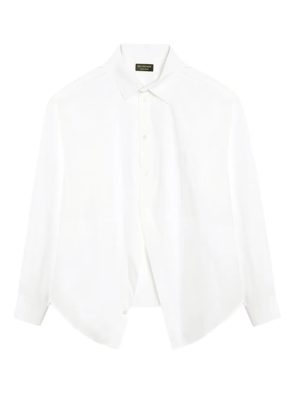 Balenciaga Front-slit Shirt