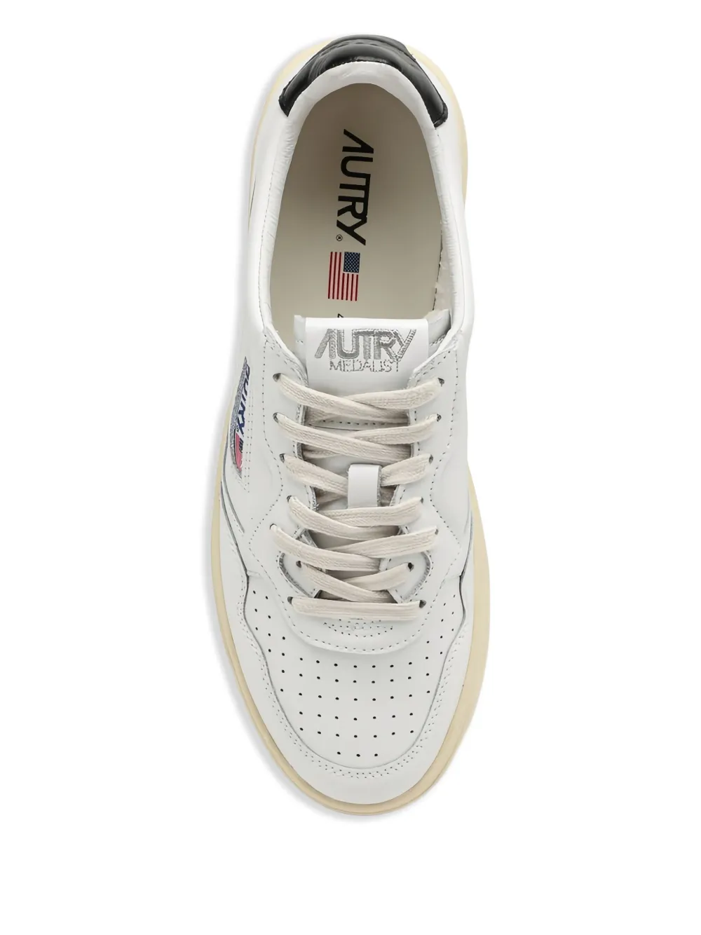 Autry leather sneakers White