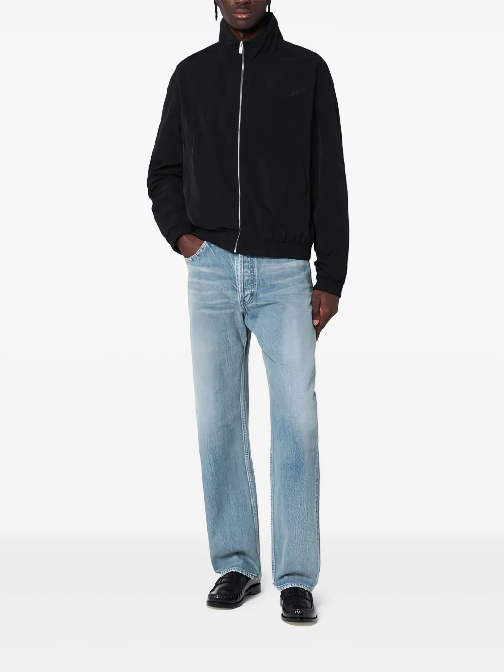 Saint Laurent logo-embroidered bomber jacket | Bomber Jackets | Image 2