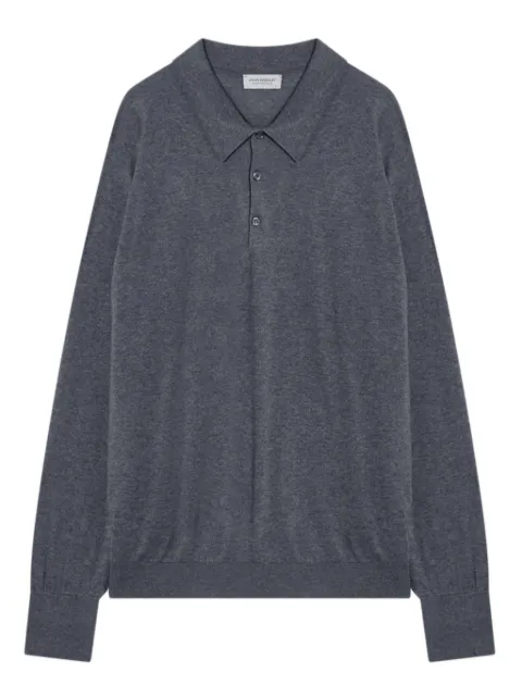 John Smedley jersey polo shirt