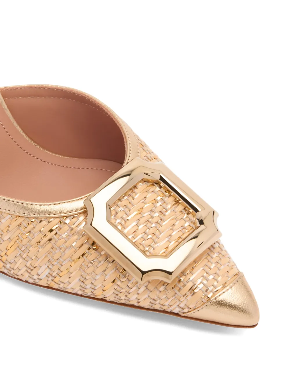 Malone Souliers Mona 70mm muiltjes Goud