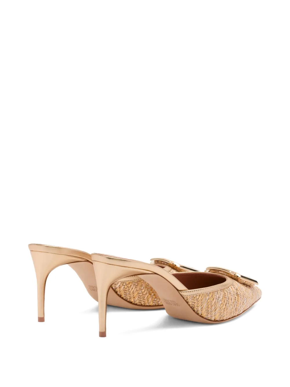 Malone Souliers Mona 70mm muiltjes Goud