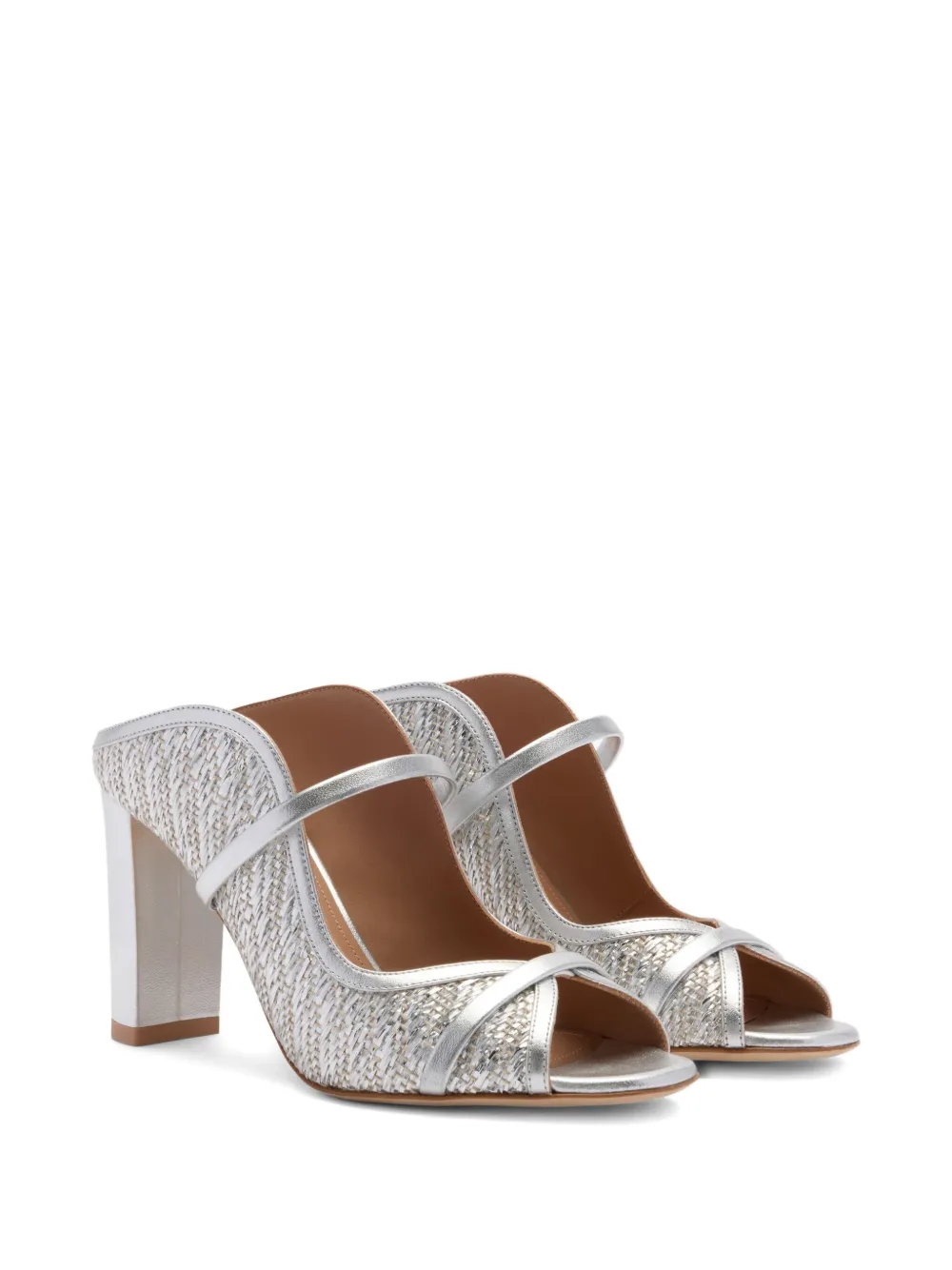 Malone Souliers 85 mm Norah sandalen - Zilver