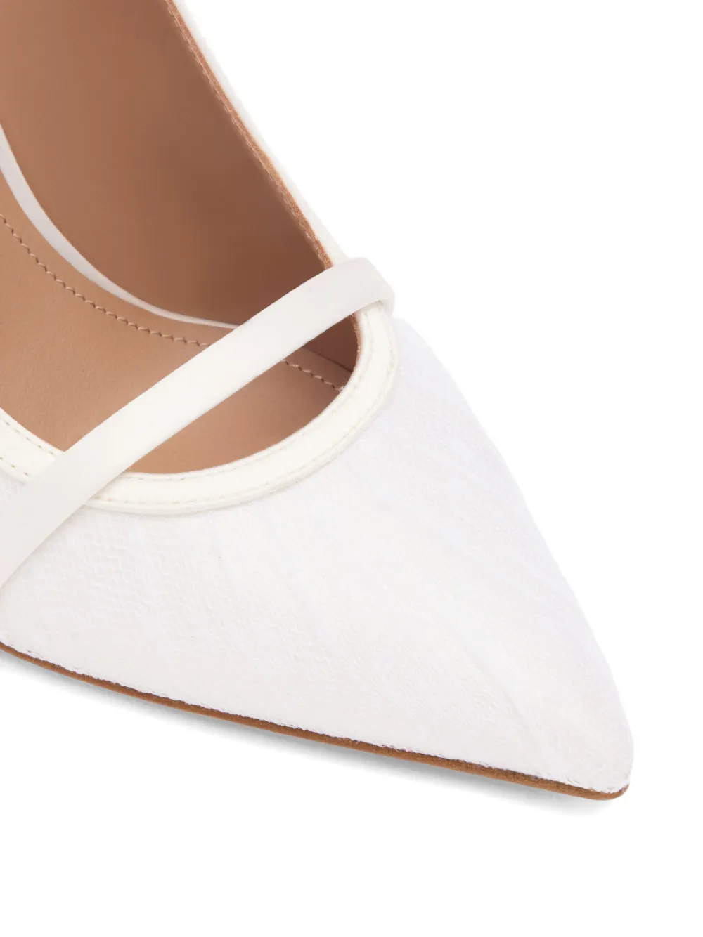 Malone Souliers 70mm Maureen mules White