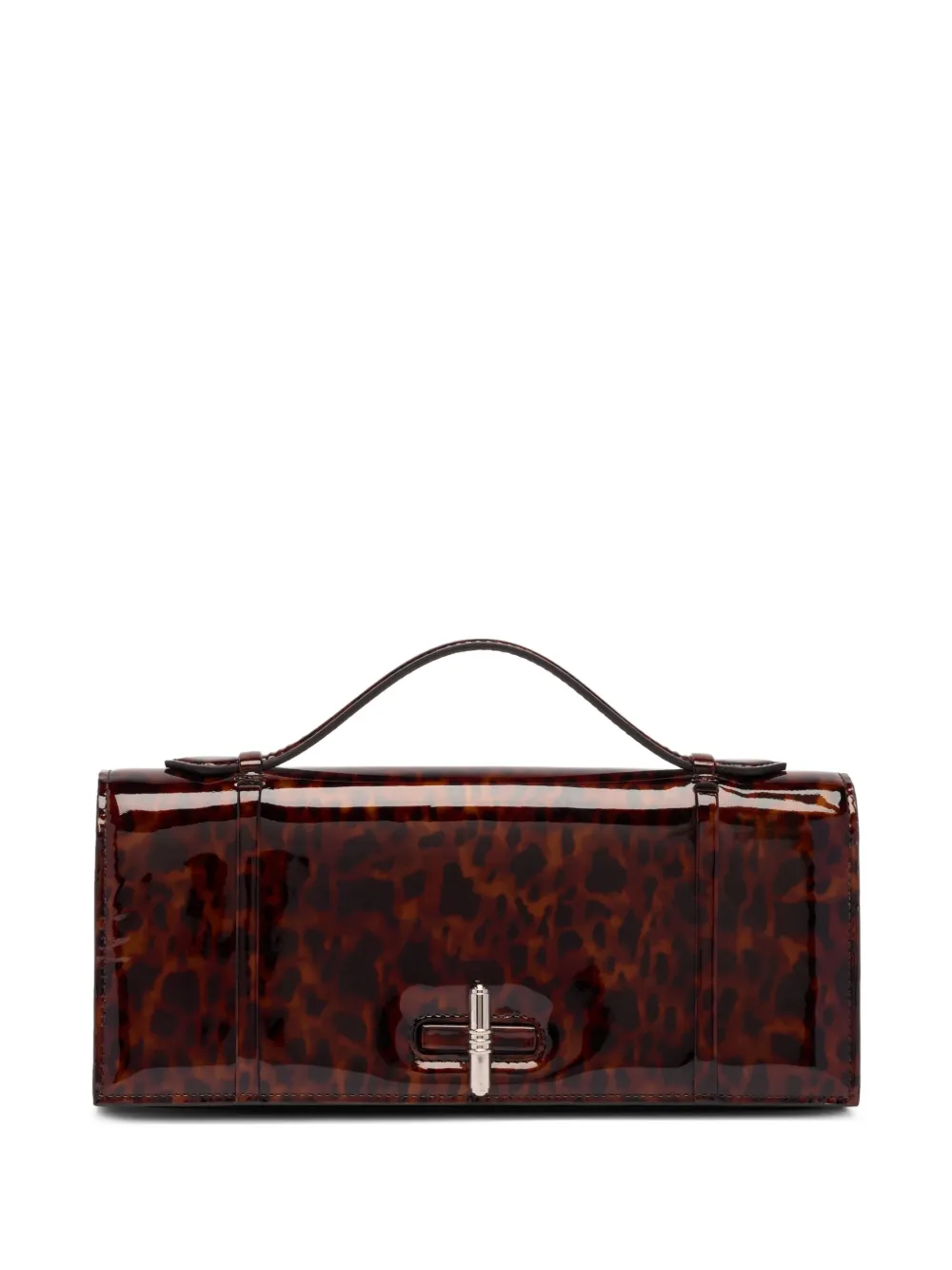 Malone Souliers leather clutch bag | Brown | Image 1