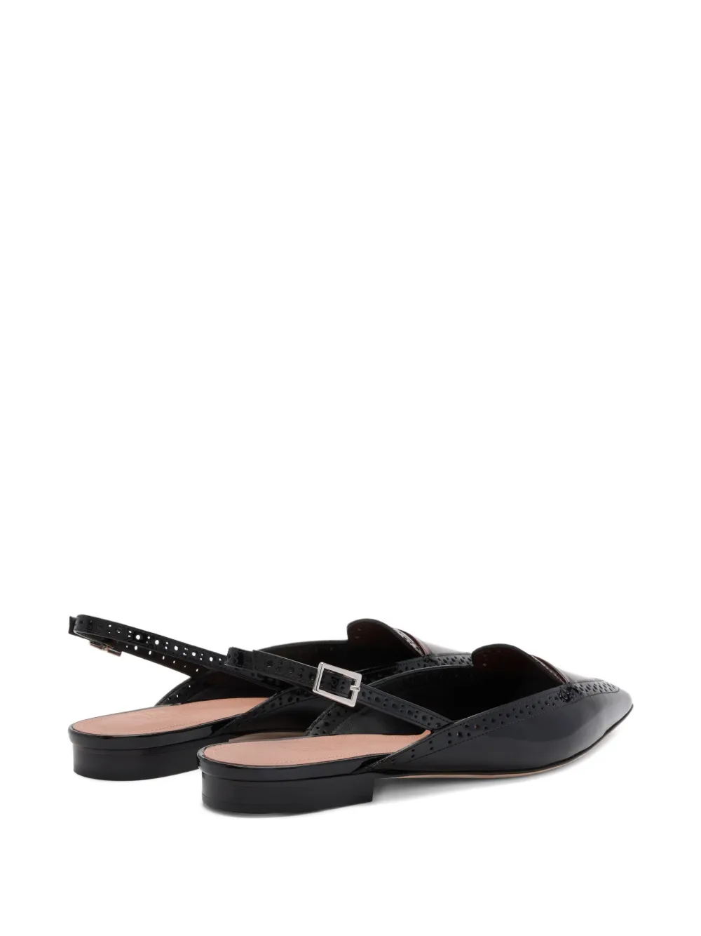 Malone Souliers Laurie ballerina shoes Black