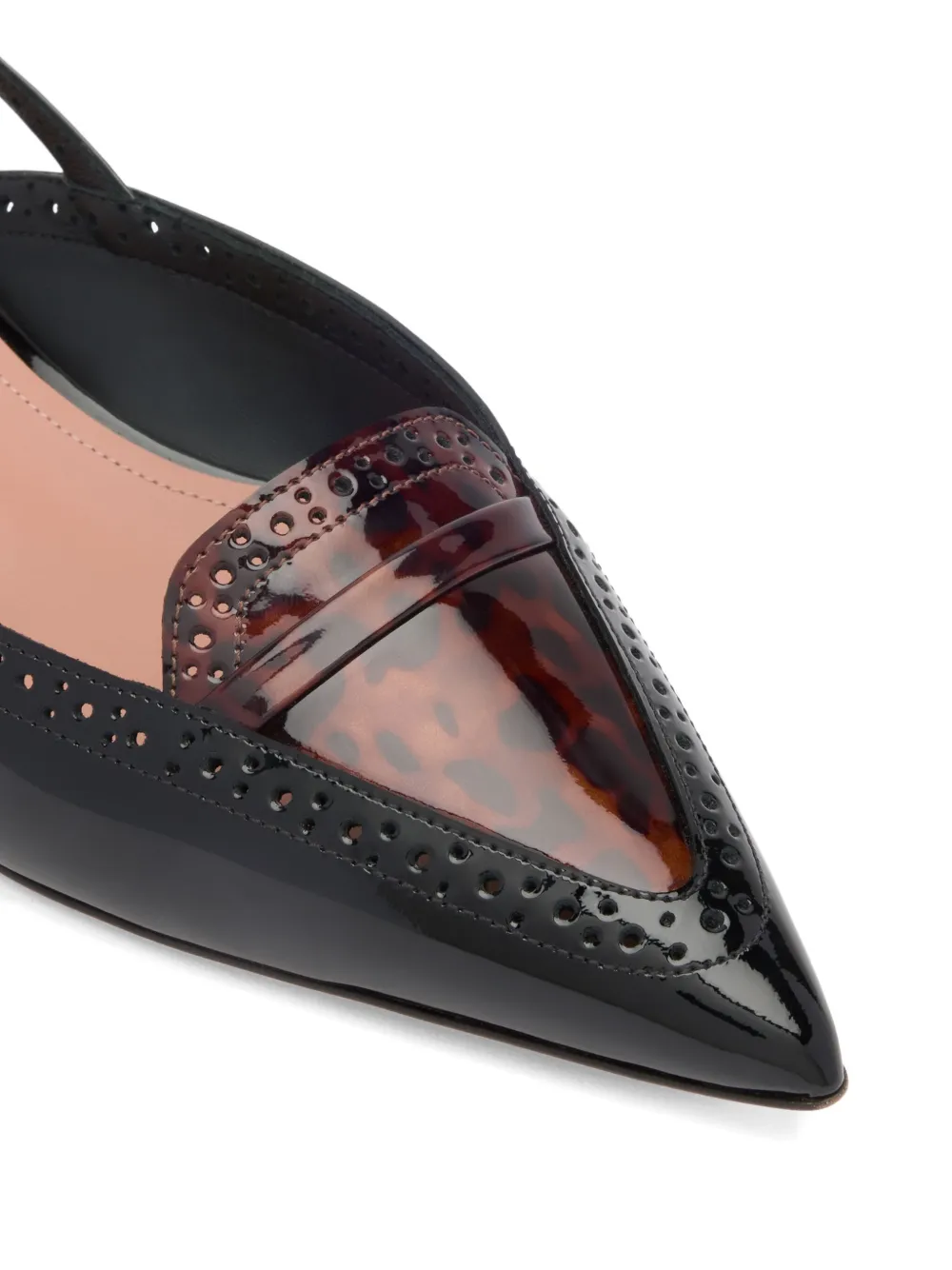 Malone Souliers Laurie ballerina shoes Black