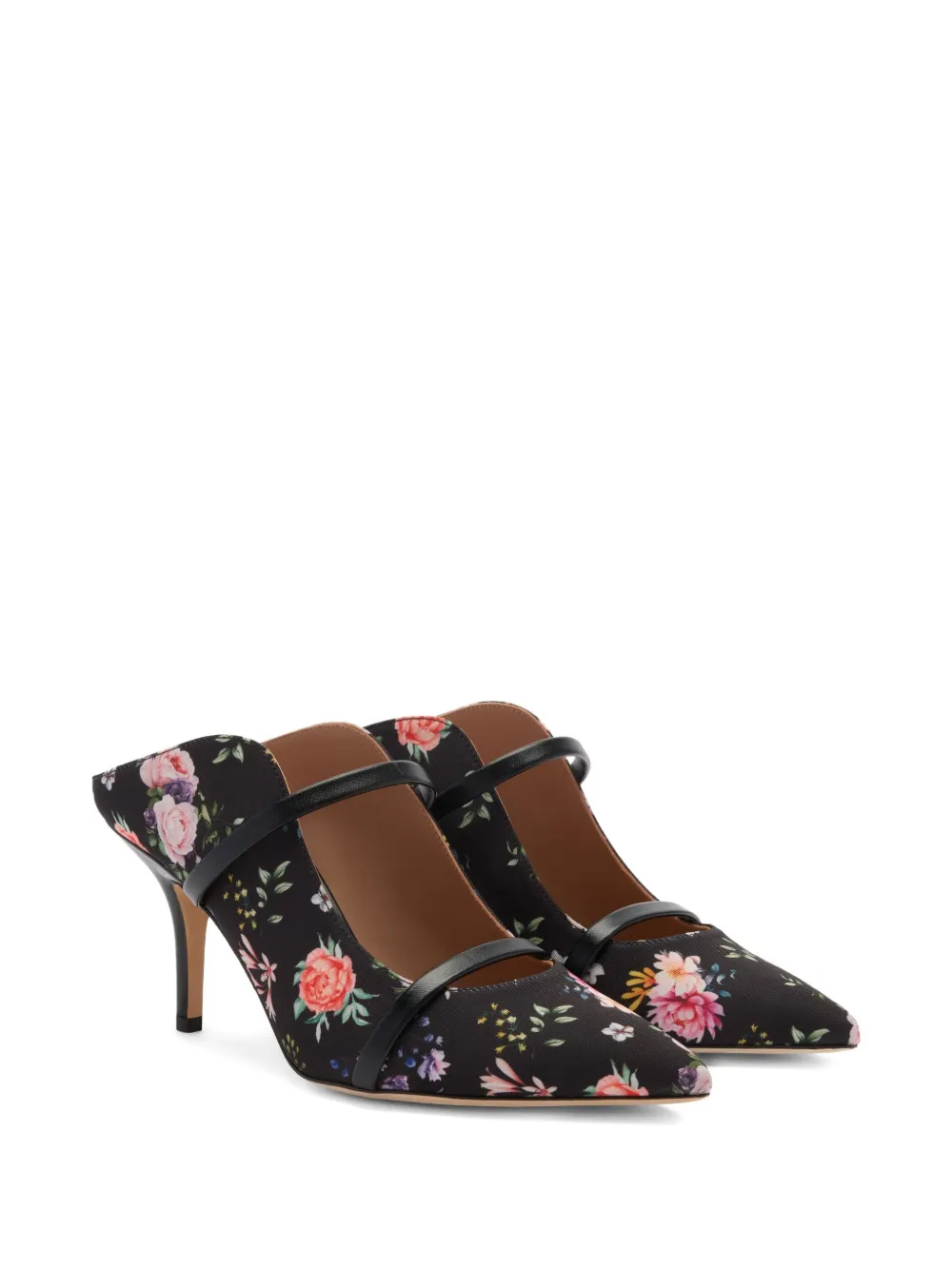 Malone Souliers Maureen 70mm muiltjes Zwart