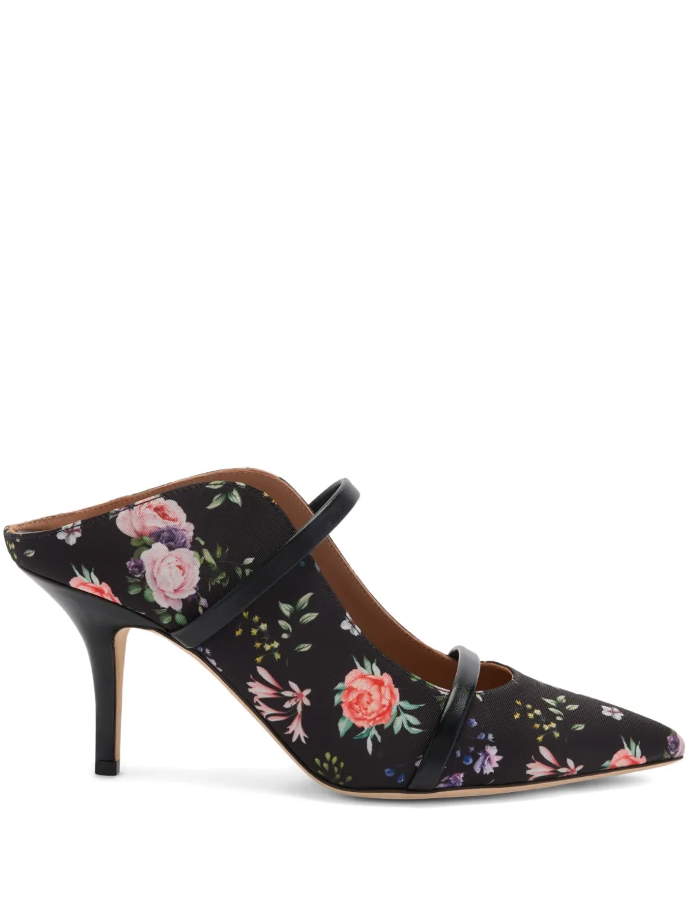 Malone Souliers Maureen 70mm muiltjes Zwart