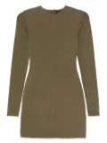 ENTIRE STUDIOS longsleeve mini dress - Green