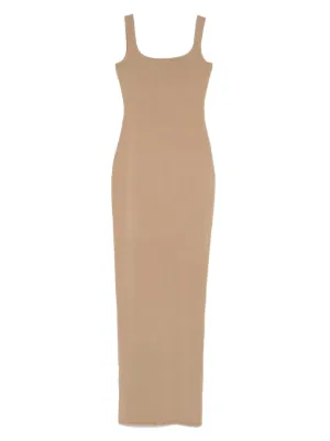 ワンピースその他 Entire Studios Long brown dress in nylon blend 엔타이어스튜디오(Entire studios) | ENTIRE STUDIOS Long brown