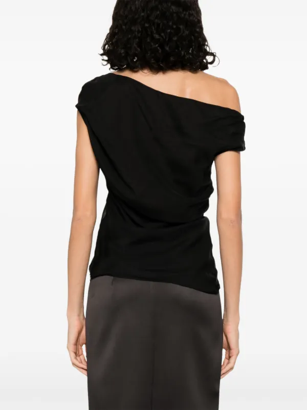 ENTIRE STUDIOS Twist Top | Black | FARFETCH