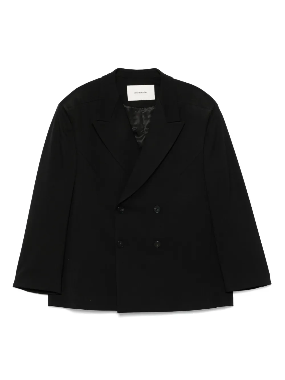 ENTIRE STUDIOS blazer con doble botonadura | negro | Image 1