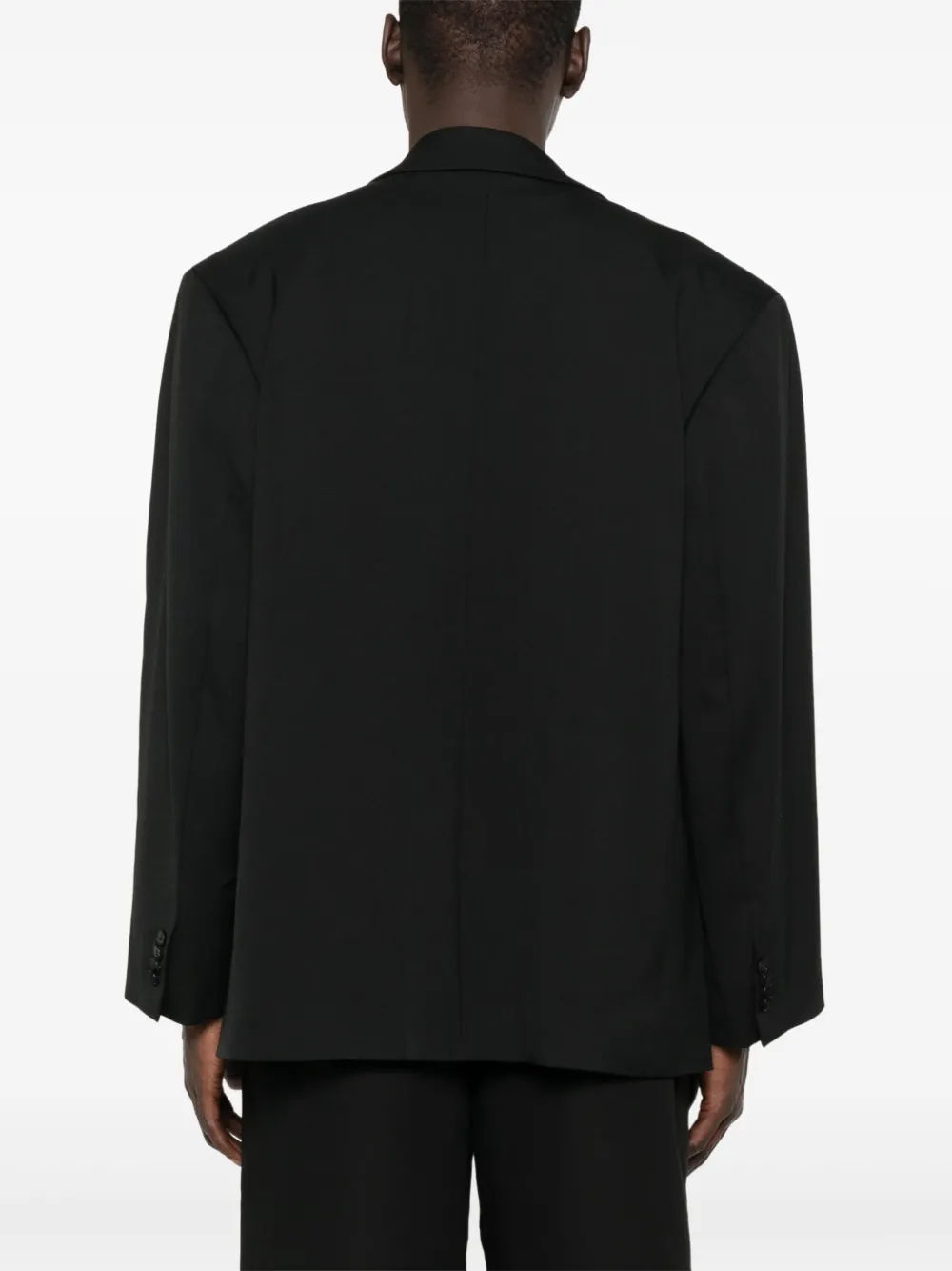 ENTIRE STUDIOS Blazer met dubbele rij knopen Zwart