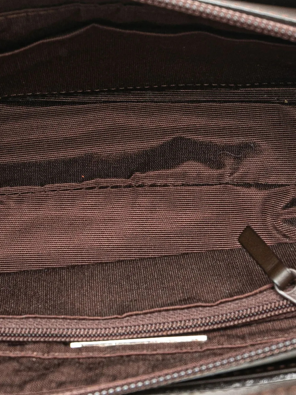 Pre-owned Burberry 2000-2017 Leather And Suede Handbag In Brown