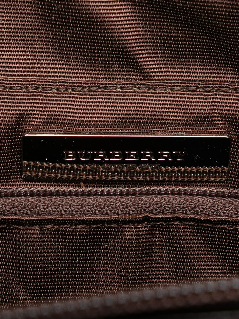 Pre-owned Burberry 2000-2017 Leather And Suede Handbag In Brown