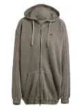 adidas trefoil-logo hoodie - Black