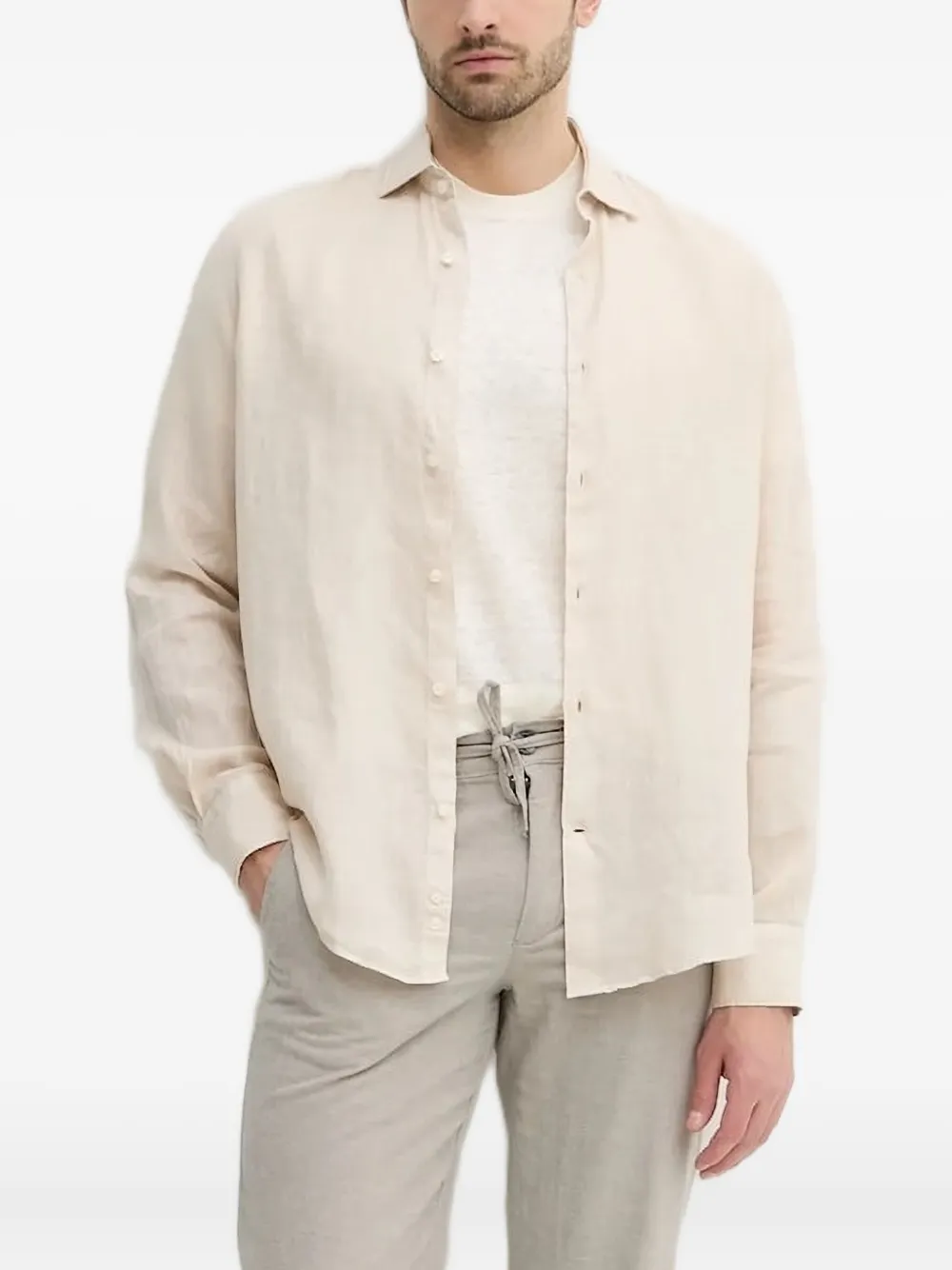 Paul & Shark T-shirt met ronde hals Beige