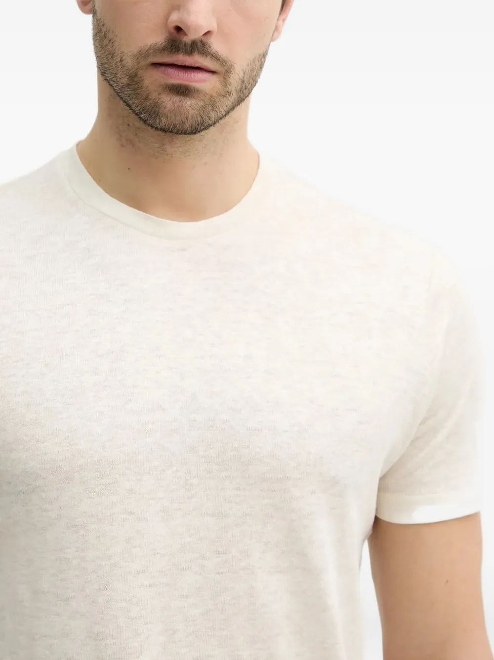 Paul & Shark T-shirt met ronde hals Beige