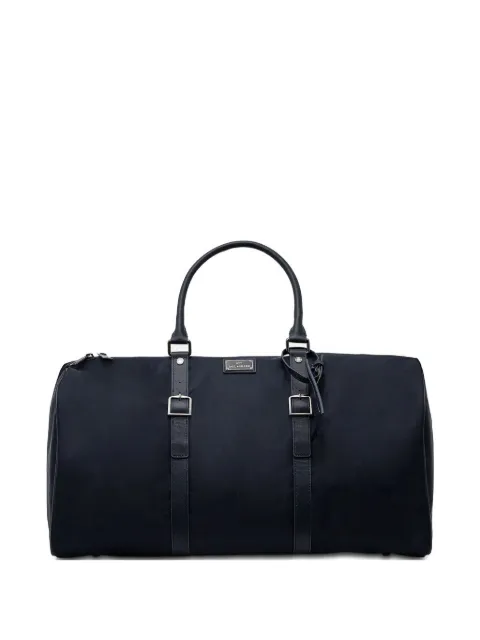 Paul & Shark leather-trim duffle bag