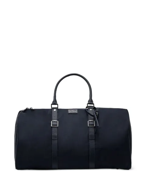 Paul & Shark leather-trim duffle bag