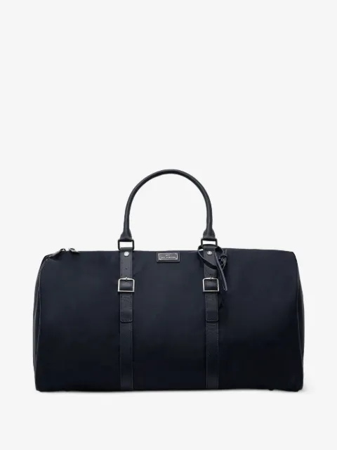 Paul & Shark leather-trim duffle bag