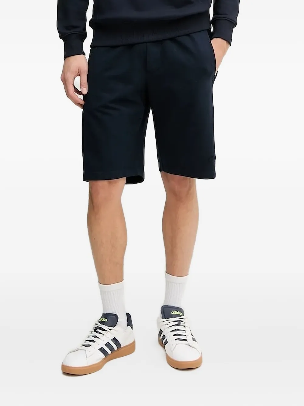 Paul & Shark Shorts met geborduurd logo 050
