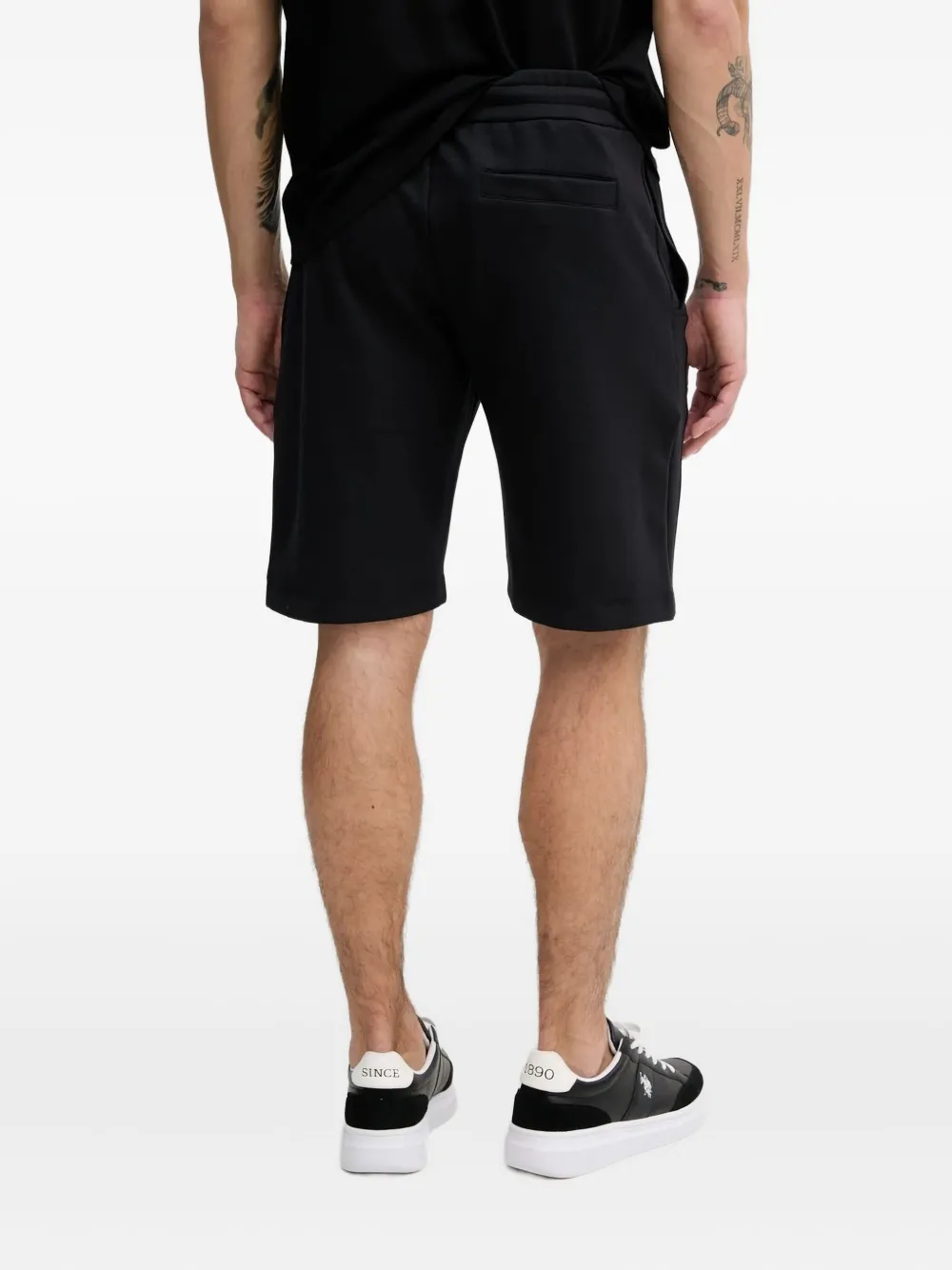 Paul & Shark Trainingsshorts met trekkoord Zwart