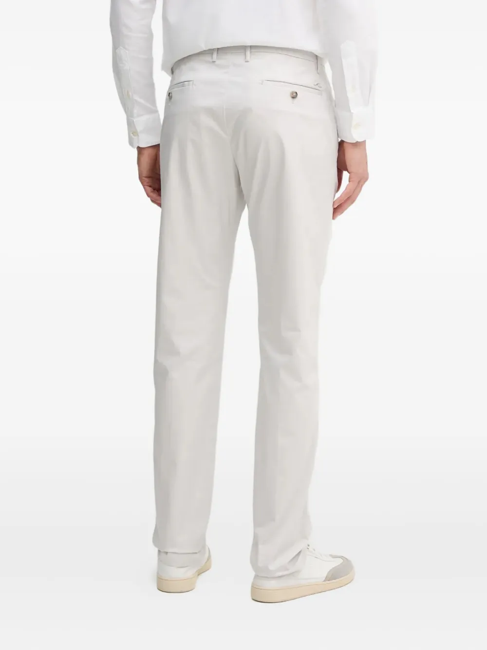 Paul & Shark Shark-charm Trousers In White