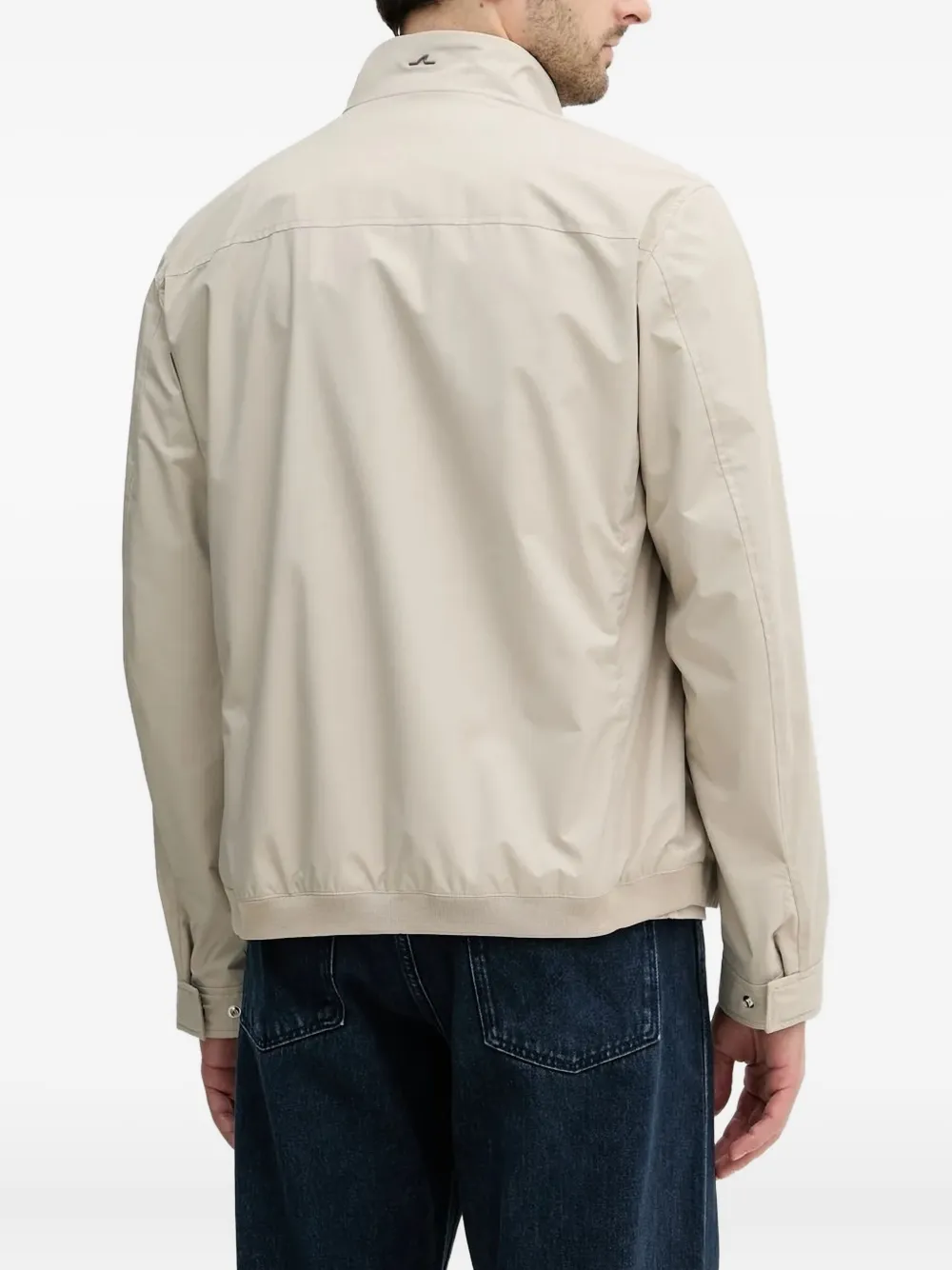 Paul & Shark high-neck zip-front jacket Wit