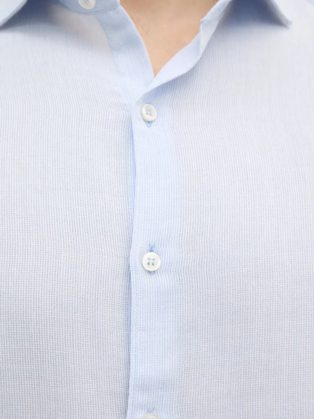 Paul & Shark Geruit overhemd Blauw